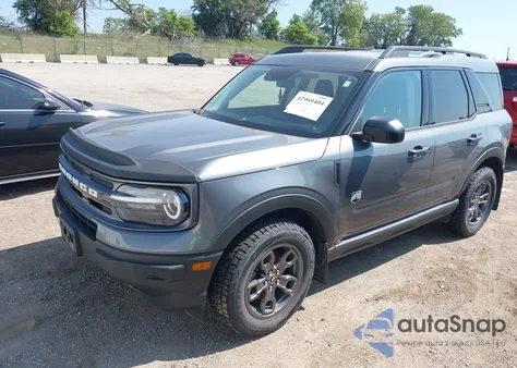 2022 Ford Bronco Sport Big Bend из США, поврежденный, VIN 3FMCR9B69NRD60590